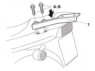 Stelaż SHAD pod kufer...