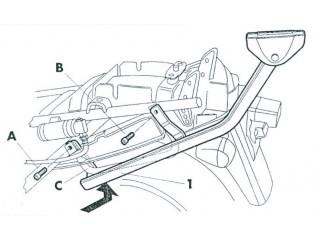 Stelaż SHAD pod kufer...