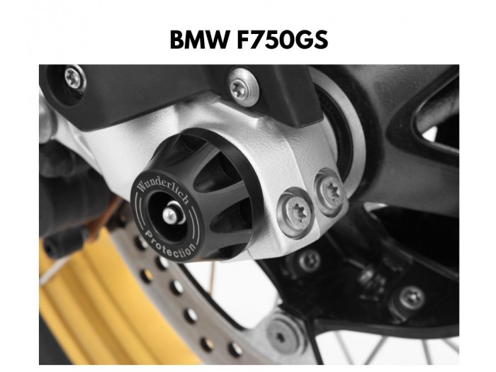 Crashpady przedniej osi Wunderlich do BMW F750GS