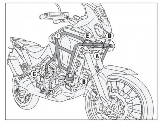 KAPPA GMOLE OSŁONY SILNIKA...