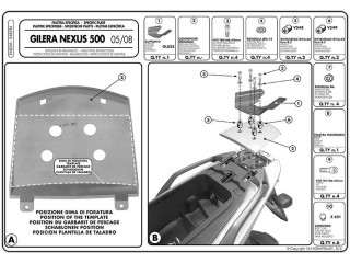 Płyta pod kufer centralny...